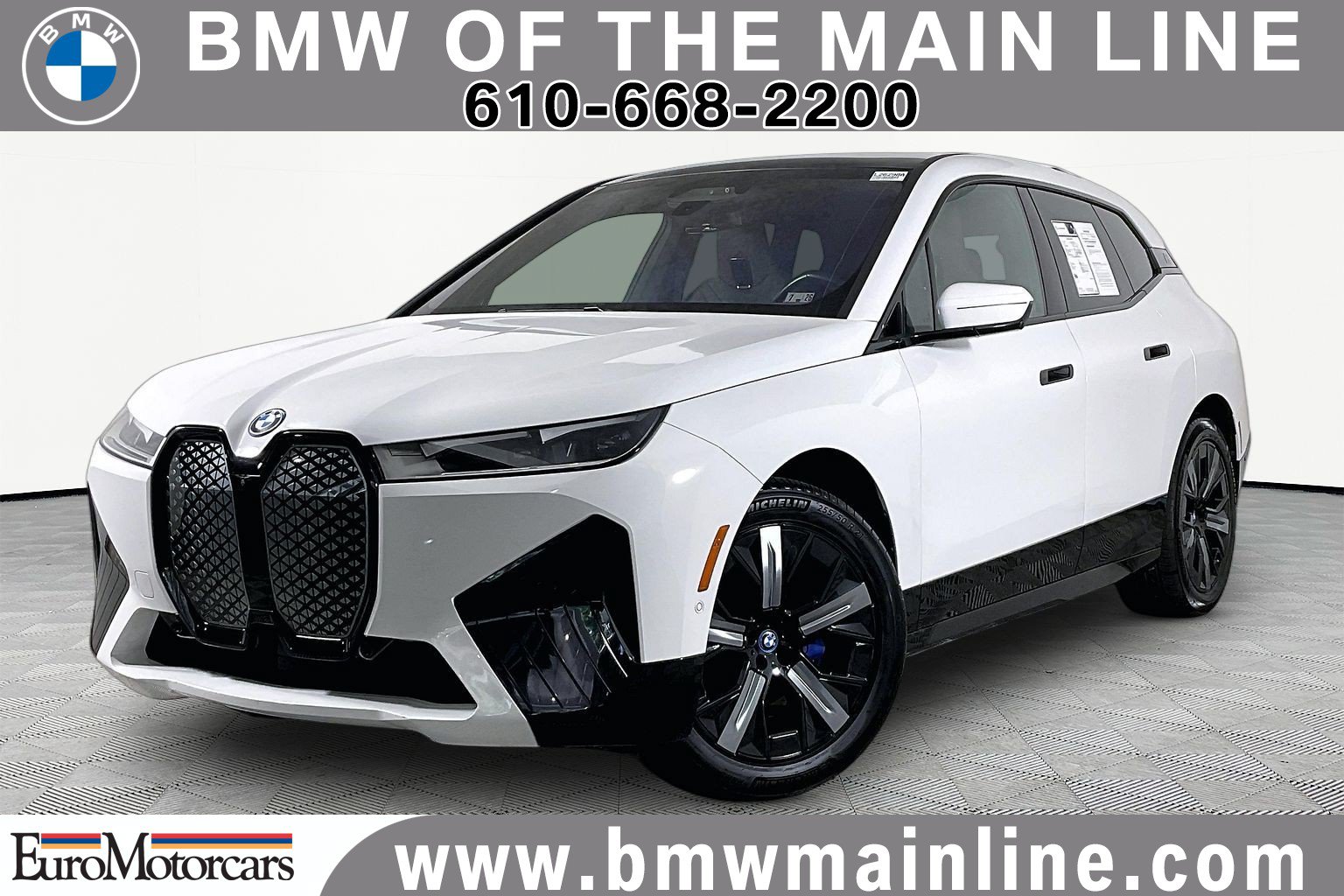 Certified 2024 BMW iX xDrive50 w/ Sport Package