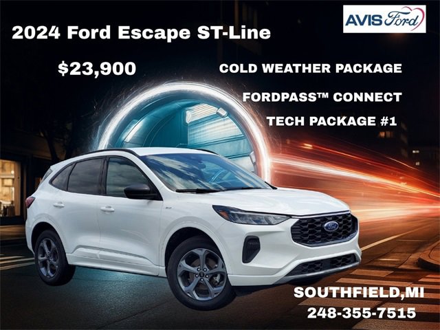 Certified 2024 Ford Escape ST-Line w/ Tech Pack #1