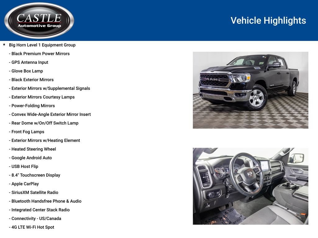 Used 2023 RAM 1500 Big Horn AWD/4WD image 8