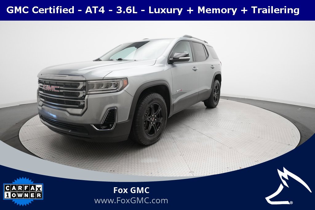 Certified 2023 GMC Acadia AT4 w/ Preferred Package