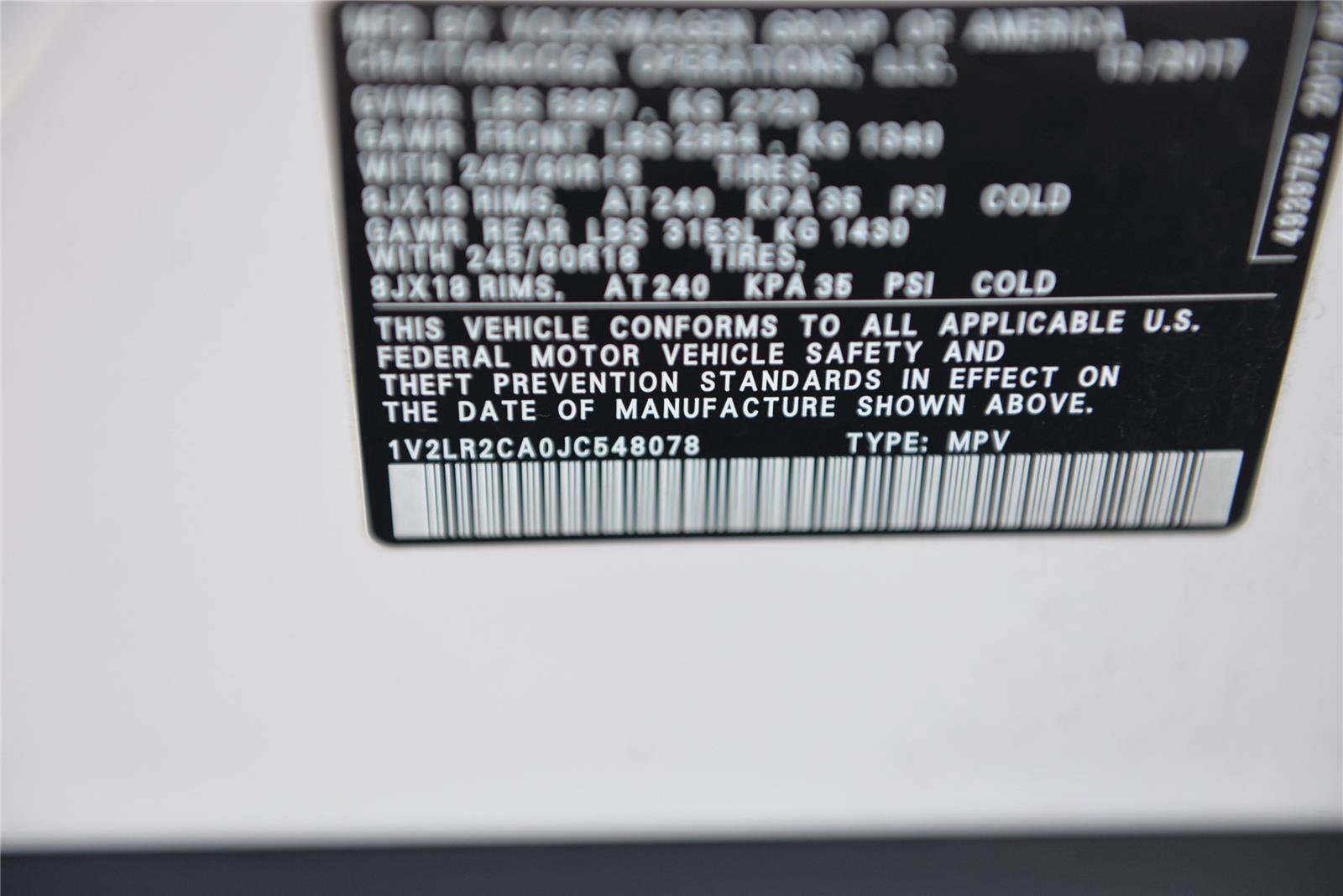 Used 2018 Volkswagen Atlas SE AWD/4WD image 35