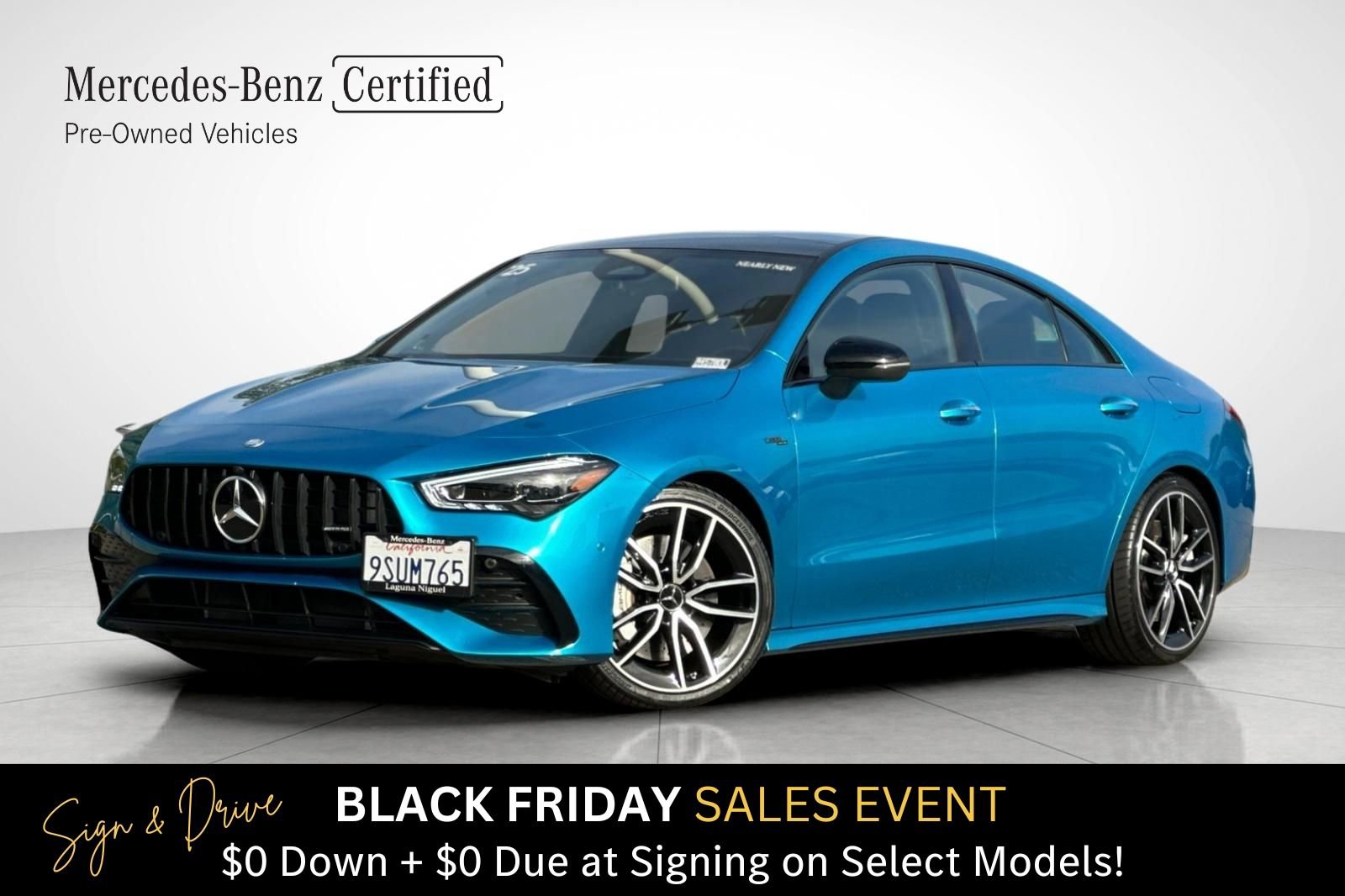 Certified 2025 Mercedes-Benz CLA 35 AMG 4MATIC