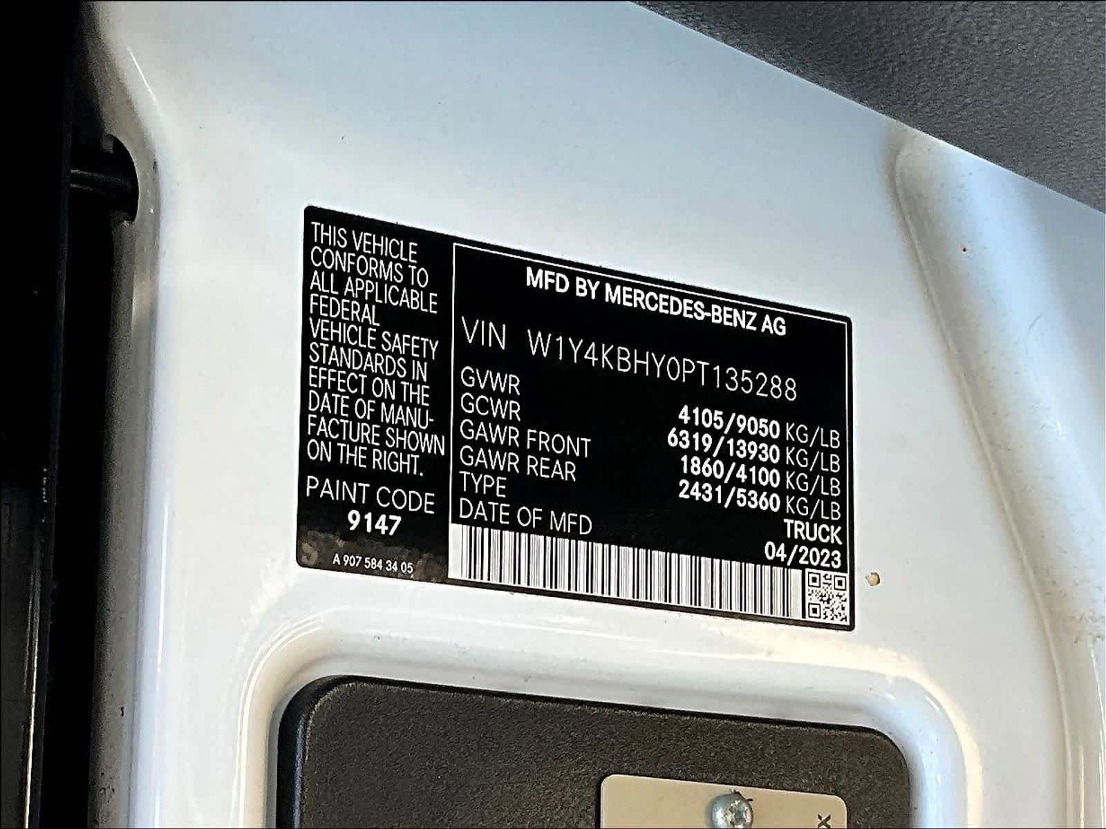 Used 2023 Mercedes-Benz Sprinter 2500 image 33