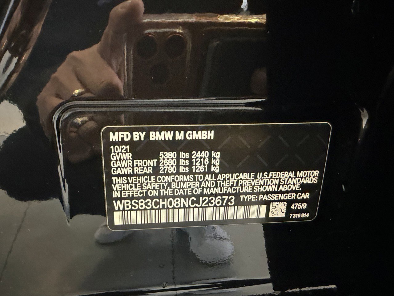 Used 2022 BMW M5 w/ Executive Package image 65