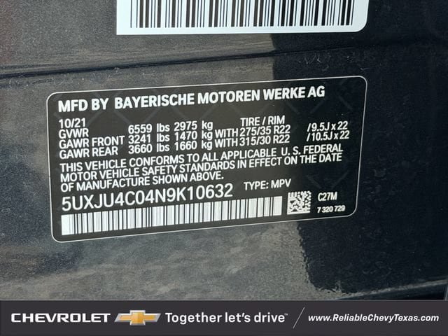 Used 2022 BMW X5 M50i w/ Premium Package AWD/4WD image 39