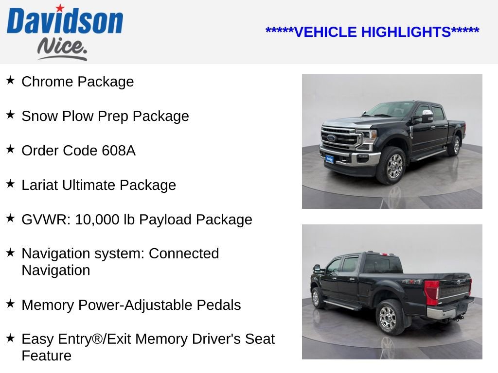 Used 2022 Ford F250 Lariat w/ Lariat Ultimate Package AWD/4WD image 4