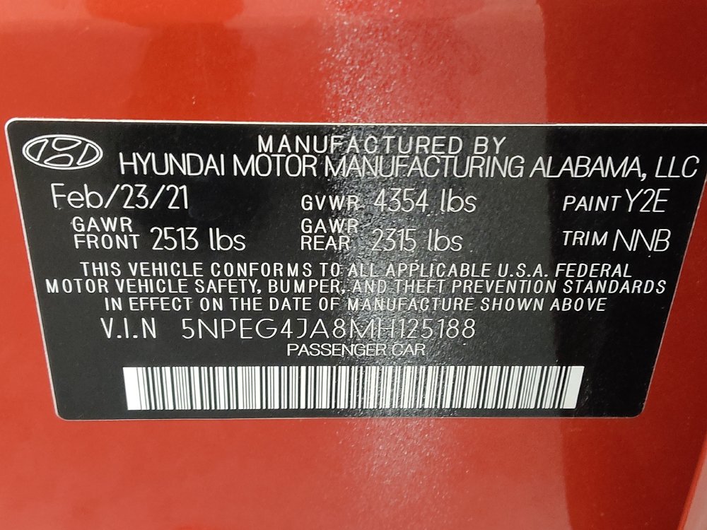 Used 2021 Hyundai Sonata SE FWD image 33