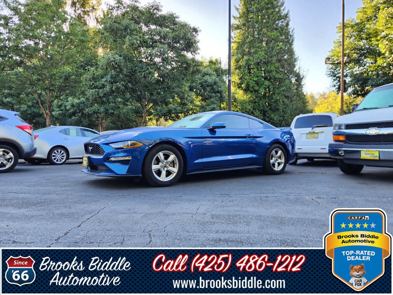 Used 2018 Ford Mustang Coupe RWD image 1