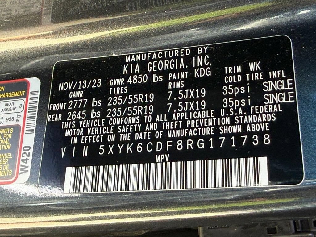 Used 2024 Kia Sportage X-Line w/ X-Line Premium Package AWD/4WD image 30