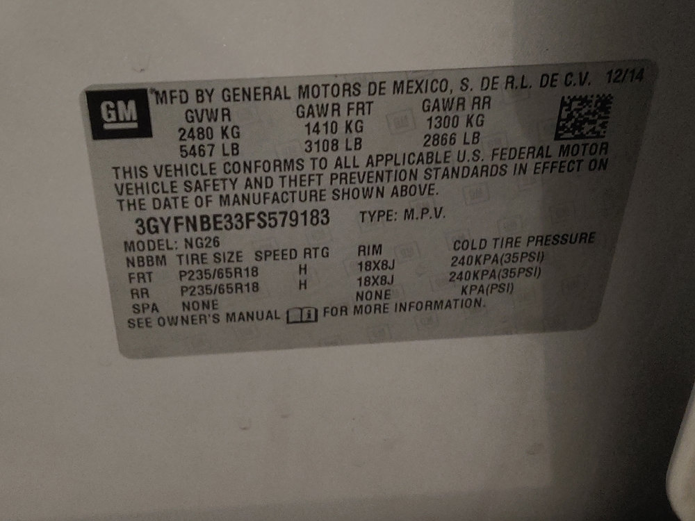 Used 2015 Cadillac SRX Luxury image 33