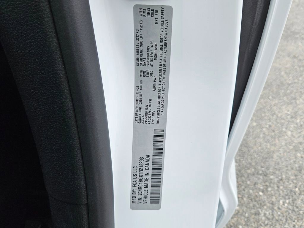 New 2026 Chrysler Pacifica Select w/ S Appearance Package FWD image 16