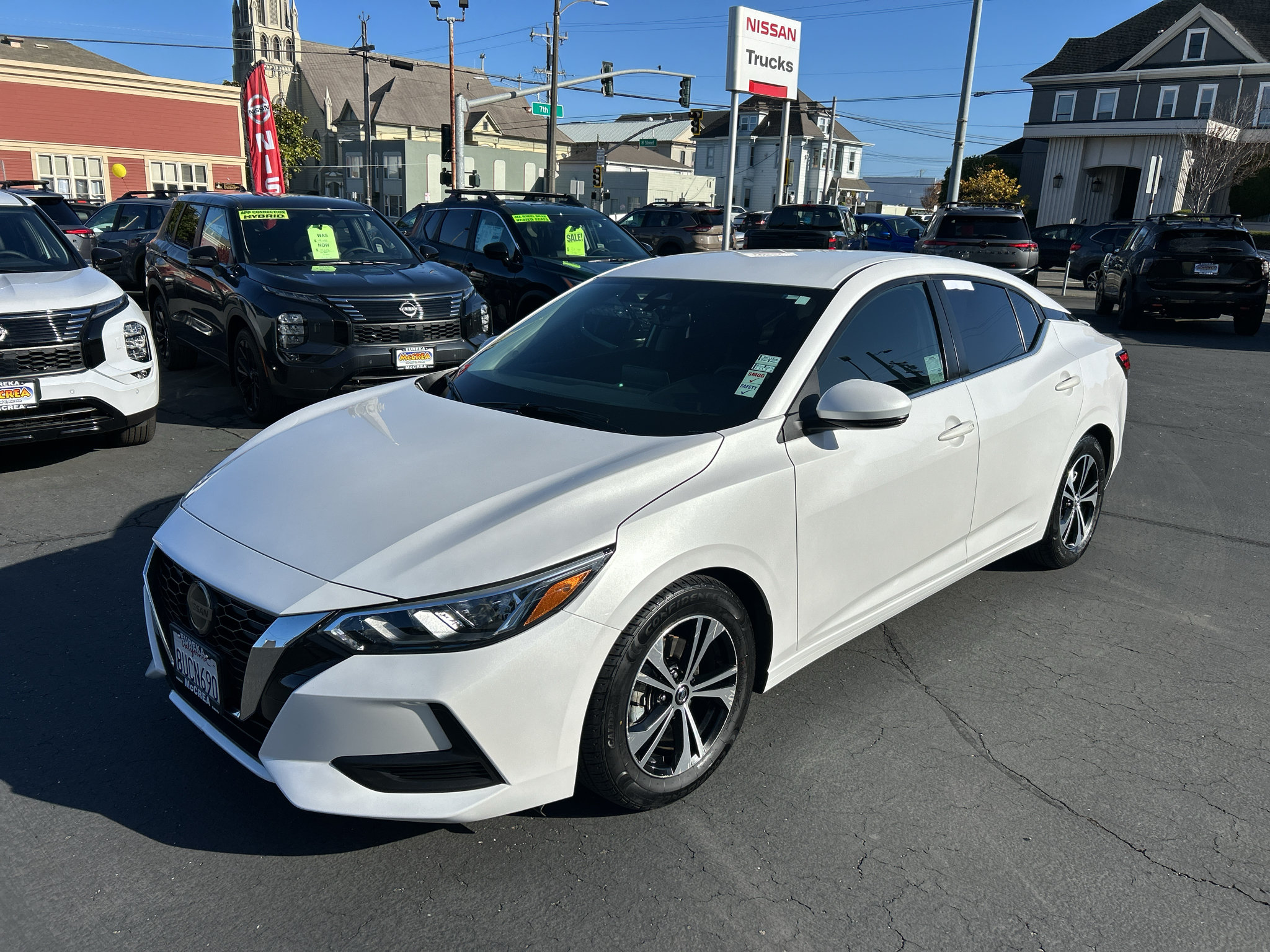 Used 2020 Nissan Sentra SV w/ Electronics Package FWD image 1