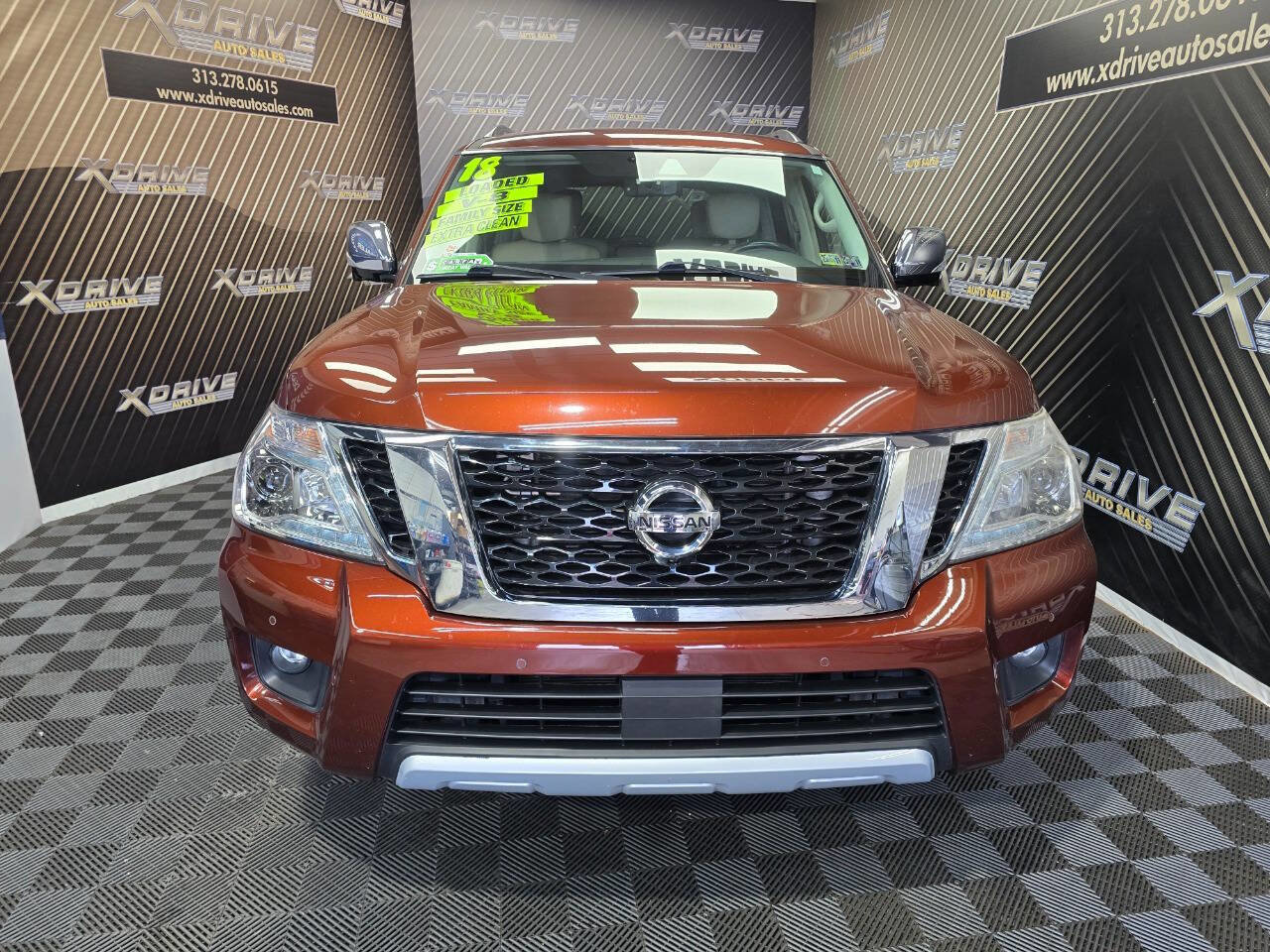Used 2018 Nissan Armada Platinum w/ Captain Seat Package image 4