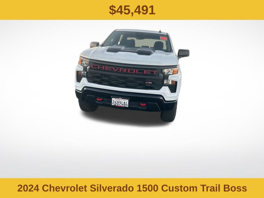 Certified 2024 Chevrolet Silverado 1500 Custom Trail Boss image 2