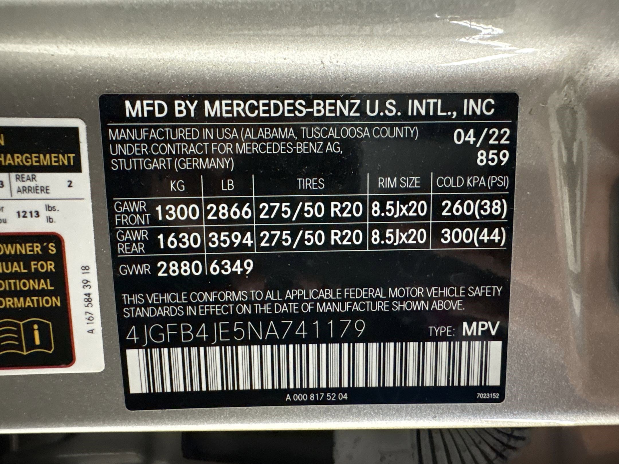 Certified 2022 Mercedes-Benz GLE 350 image 20