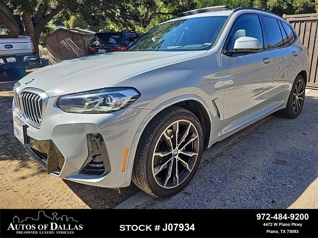 Used 2022 BMW X3 sDrive30i w/ M Sport Package
