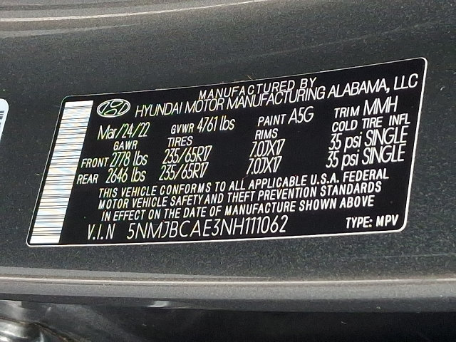 Certified 2022 Hyundai Tucson SEL AWD/4WD image 26