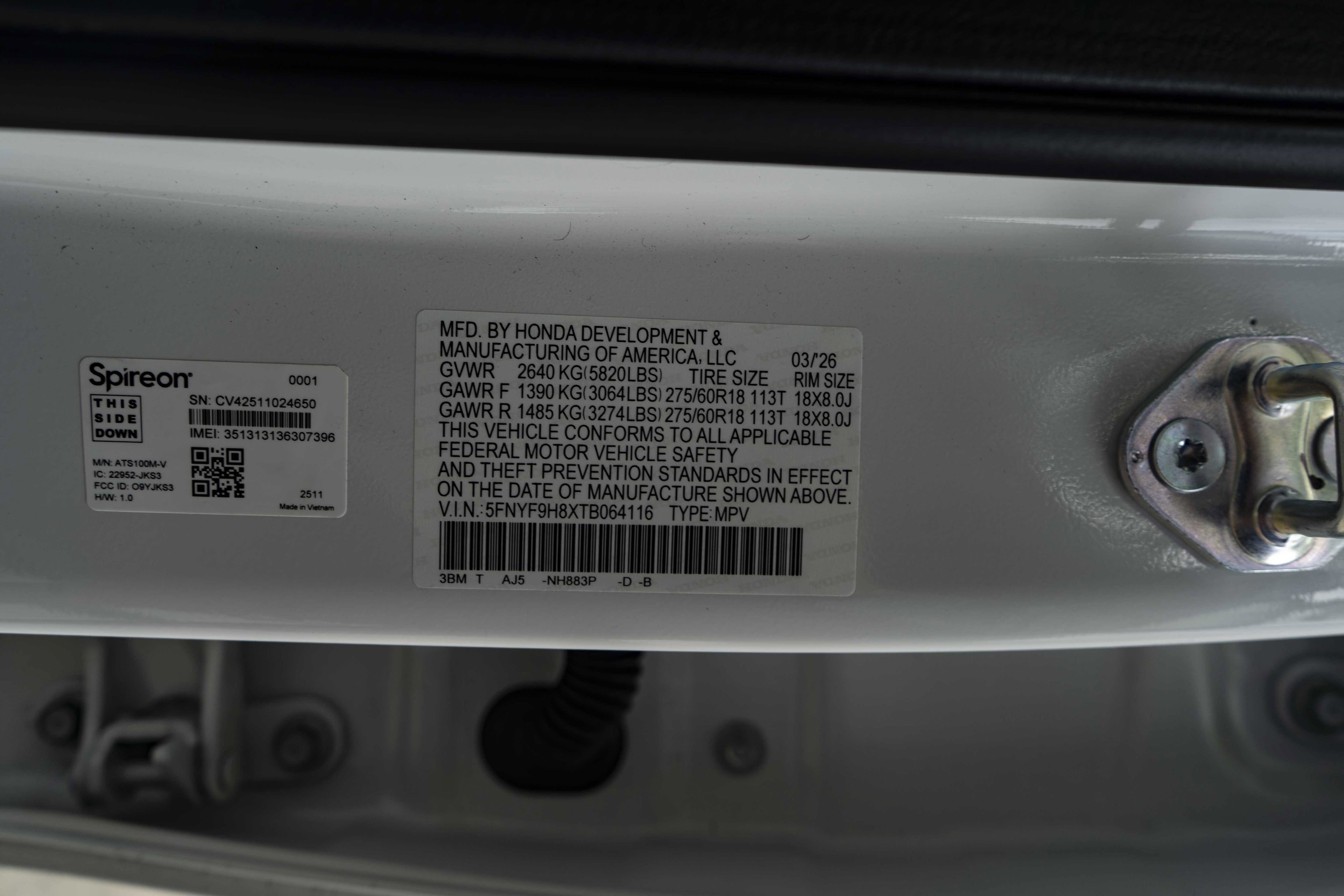 Certified 2026 Honda Passport TrailSport Elite image 49