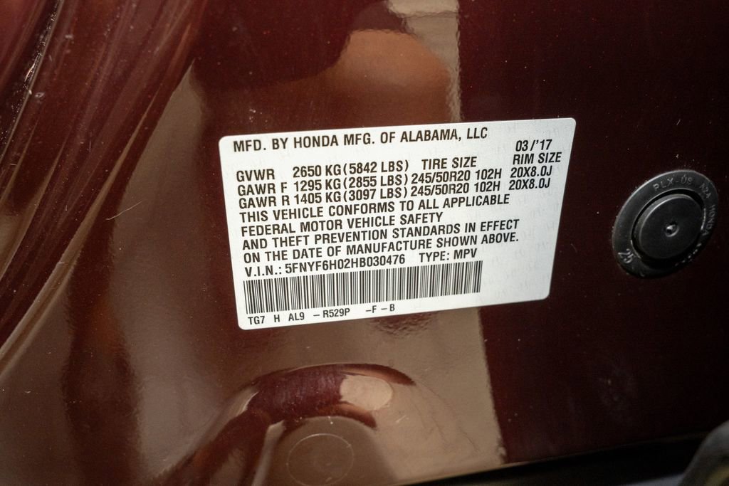 Used 2017 Honda Pilot Elite image 28