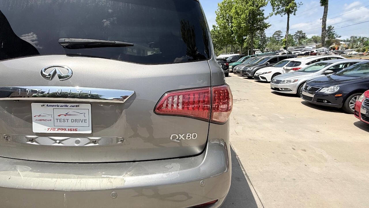 Used 2014 INFINITI QX80 4WD w/ Theater Package image 19