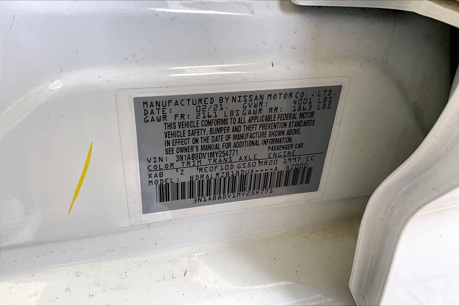 Used 2021 Nissan Sentra SR FWD image 35