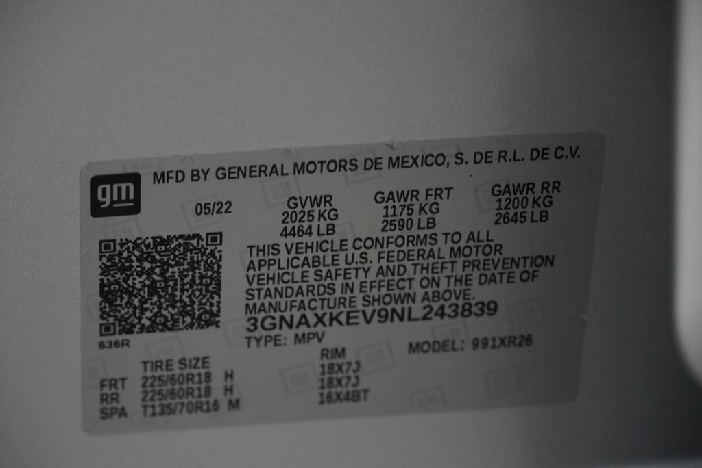 Used 2022 Chevrolet Equinox LT FWD image 52