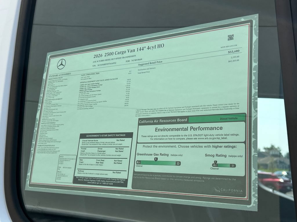 New 2026 Mercedes-Benz Sprinter 2500 image 33