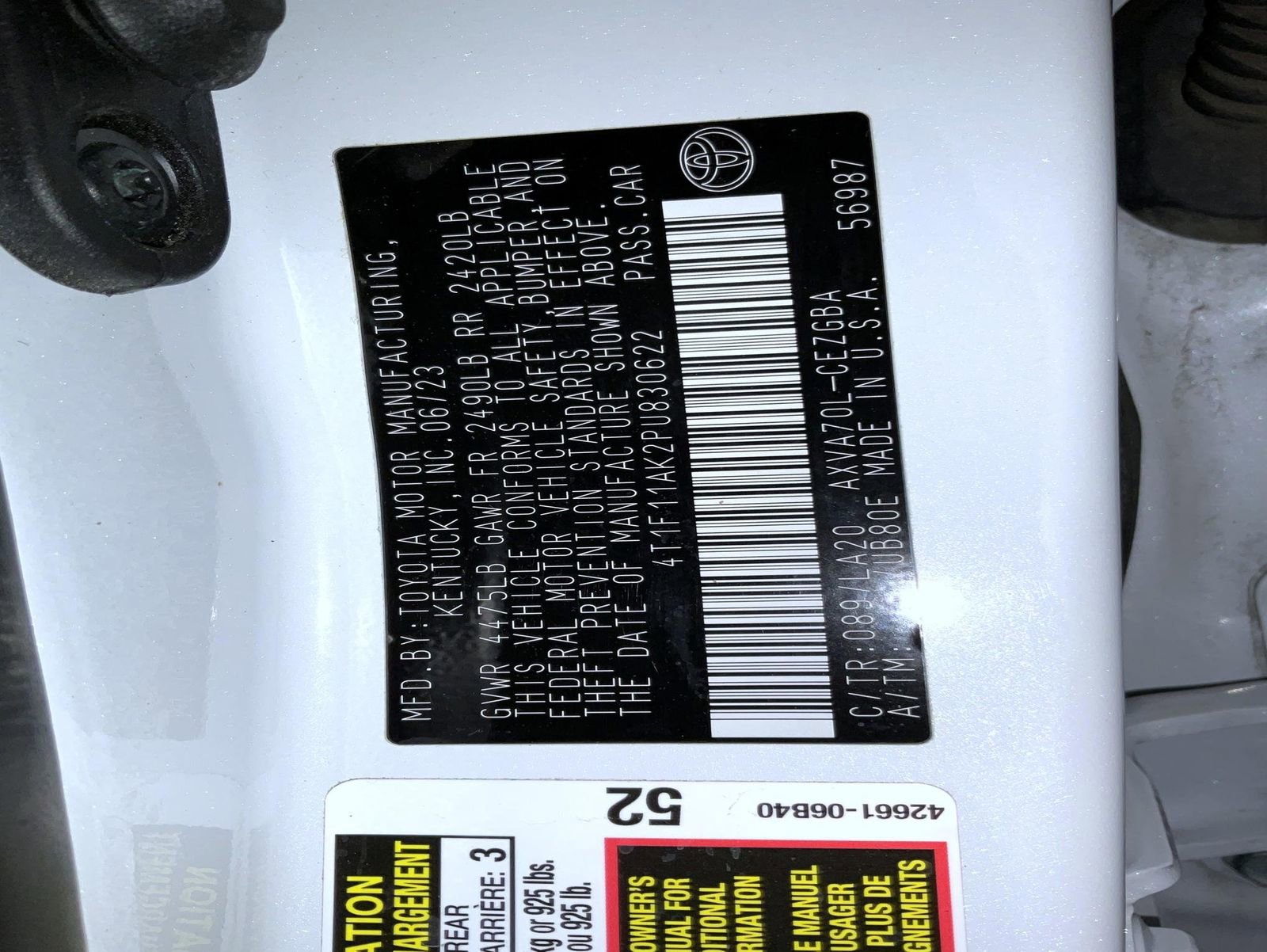 Used 2023 Toyota Camry XLE w/ Navigation Package image 25