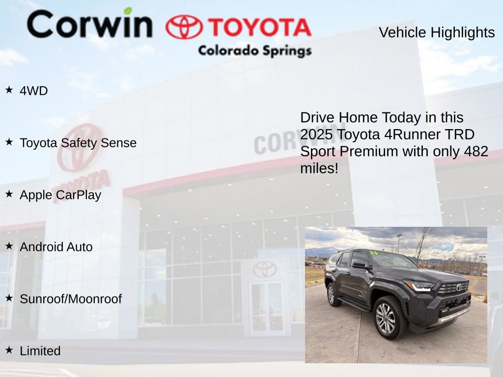 Used 2025 Toyota 4Runner Limited image 8