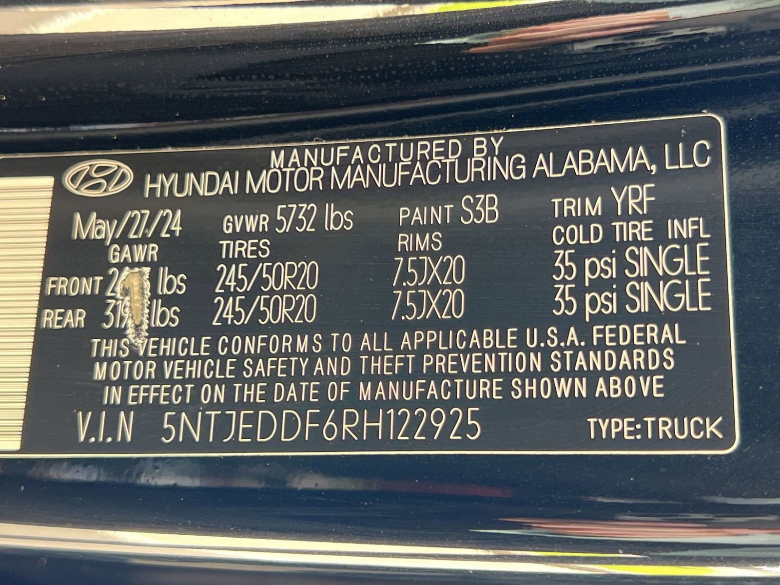 Used 2024 Hyundai Santa Cruz Limited AWD/4WD image 20