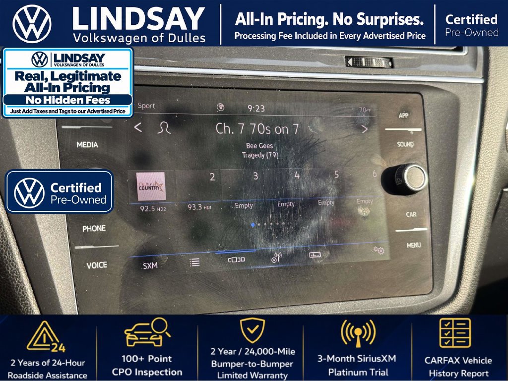 Certified 2023 Volkswagen Tiguan SE w/ Panoramic Sunroof Package AWD/4WD image 18