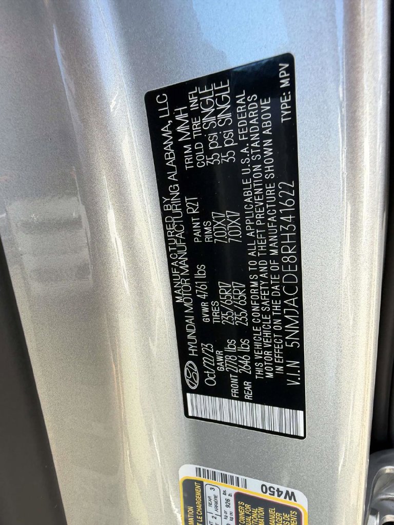 Used 2024 Hyundai Tucson SE AWD/4WD image 25