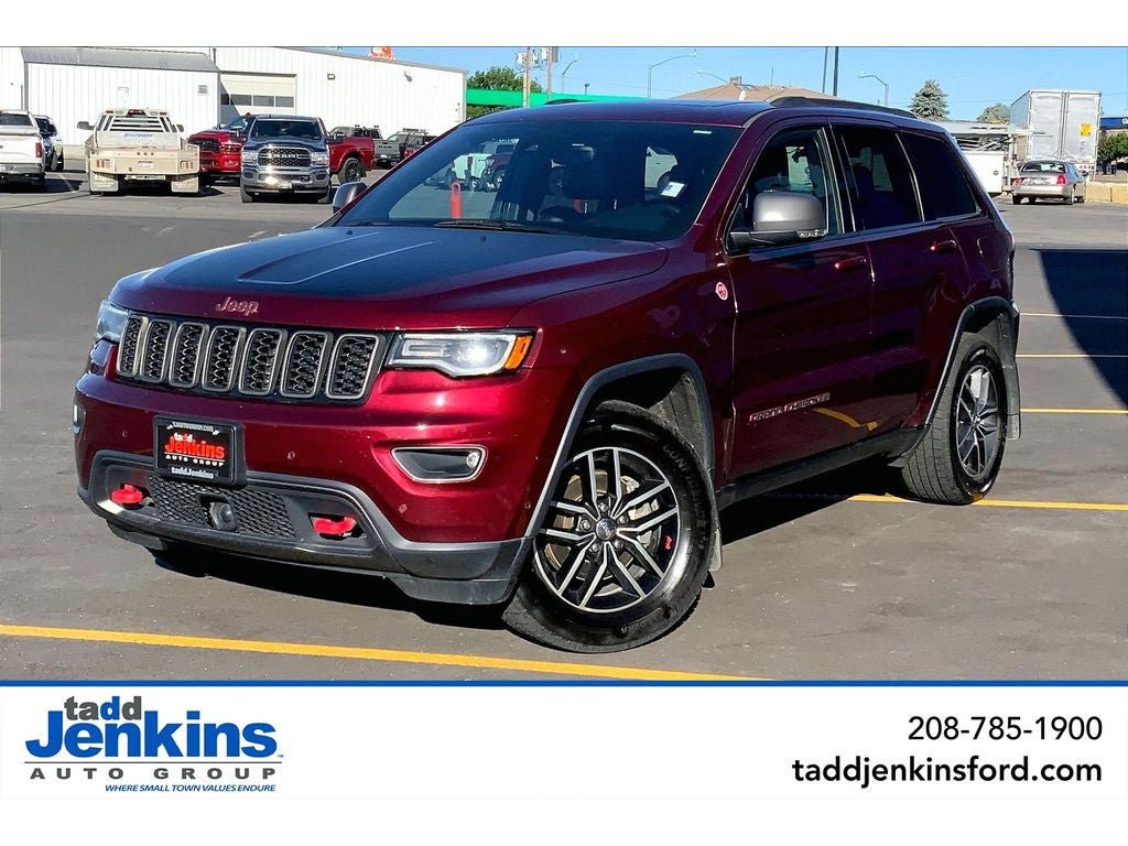 Used 2017 Jeep Grand Cherokee Trailhawk w/ Trailhawk Luxury Group AWD/4WD video 1