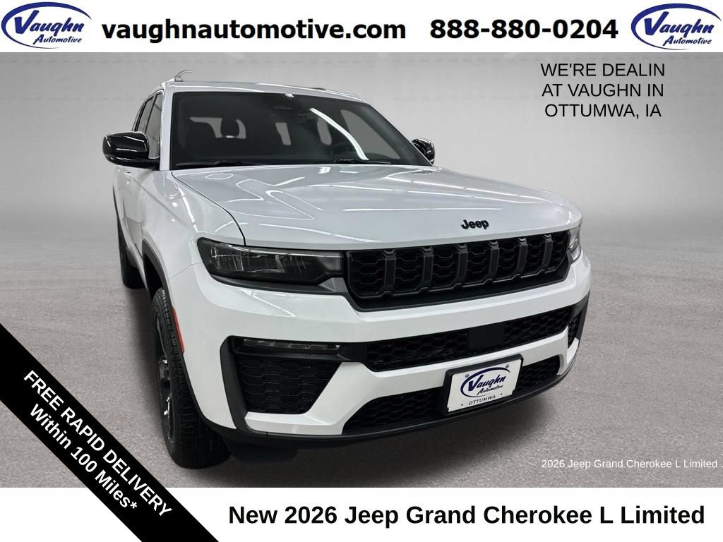 New 2026 Jeep Grand Cherokee L Limited w/ Limited Altitude Package