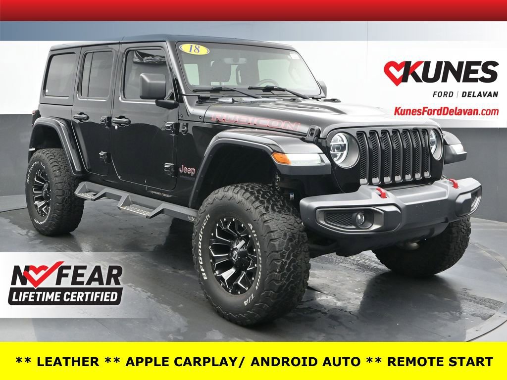 Used 2018 Jeep Wrangler Unlimited Rubicon w/ Dual Top Group