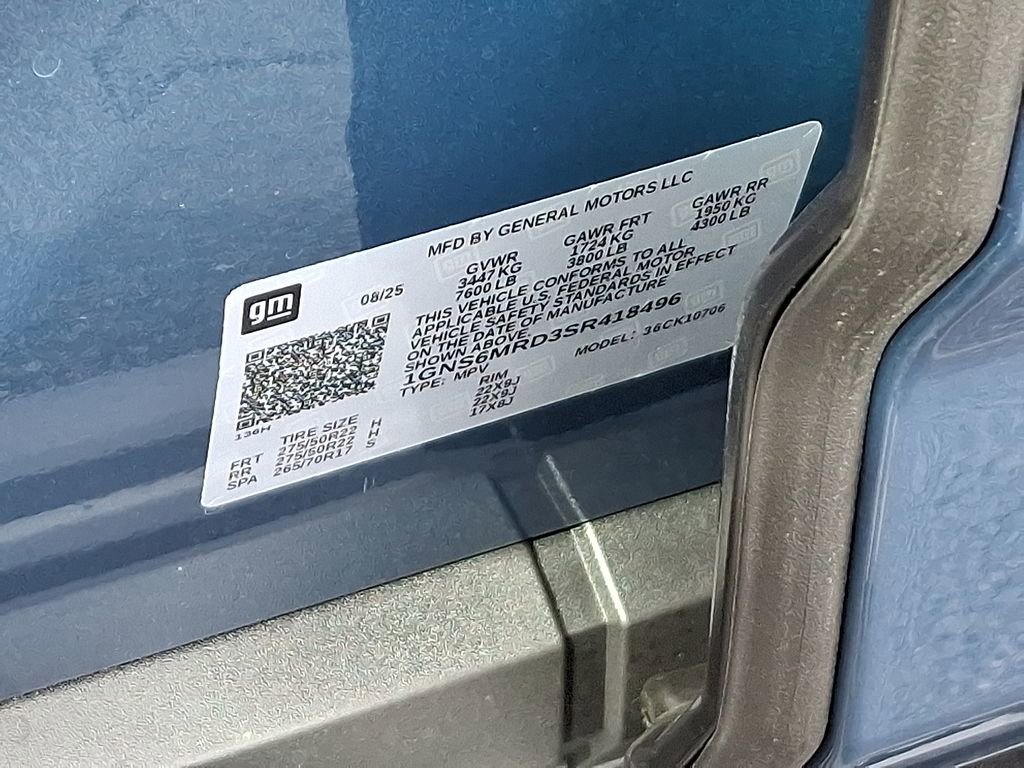 New 2025 Chevrolet Tahoe LS image 10