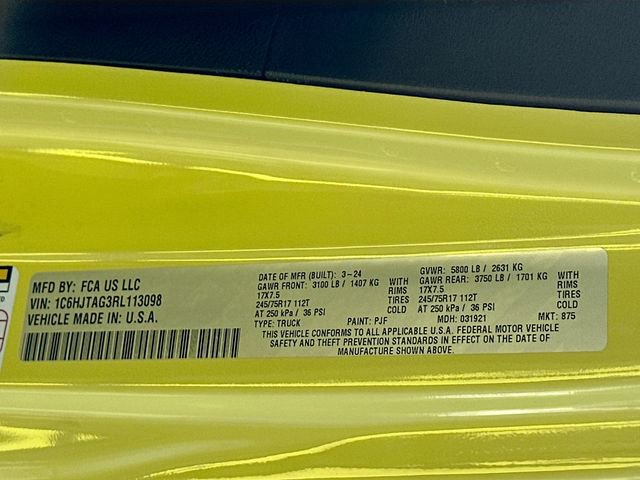 Used 2024 Jeep Gladiator Sport image 31