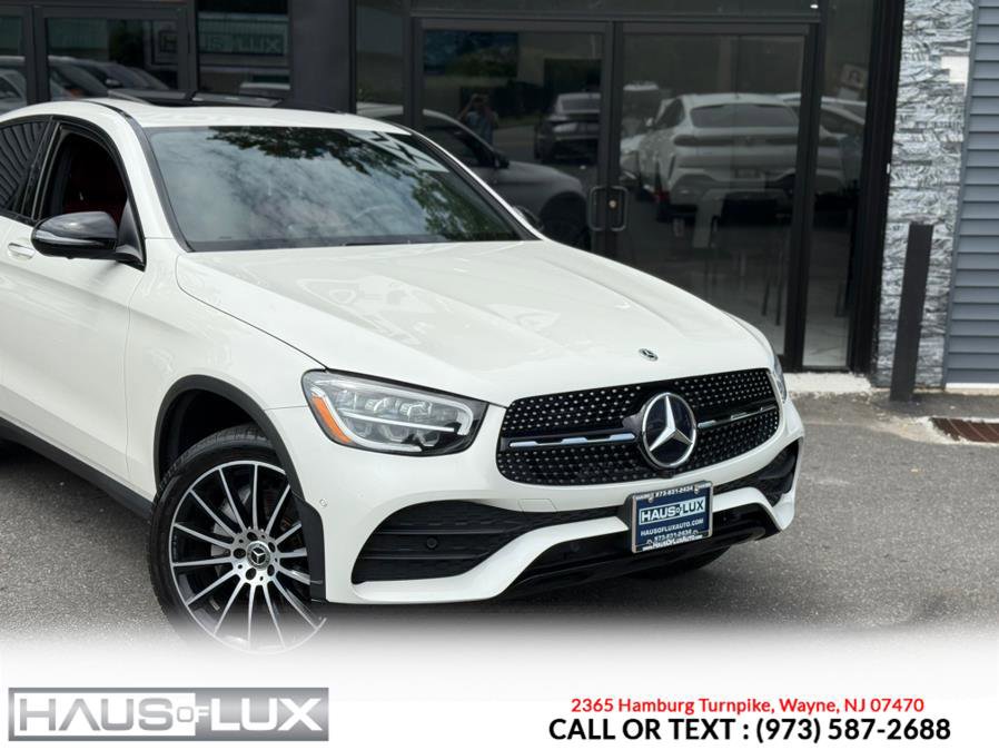 Used 2021 Mercedes-Benz GLC 300 4MATIC Coupe w/ AMG Line image 3