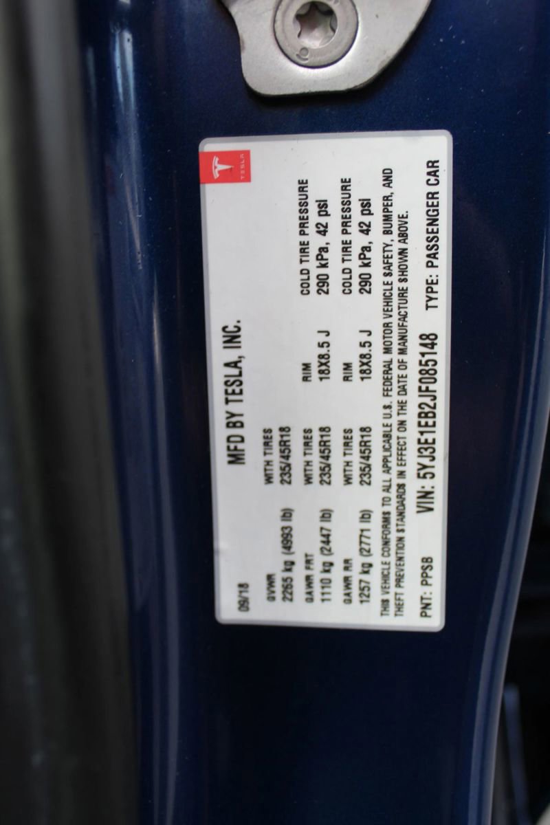 Used 2018 Tesla Model 3 Long Range image 29