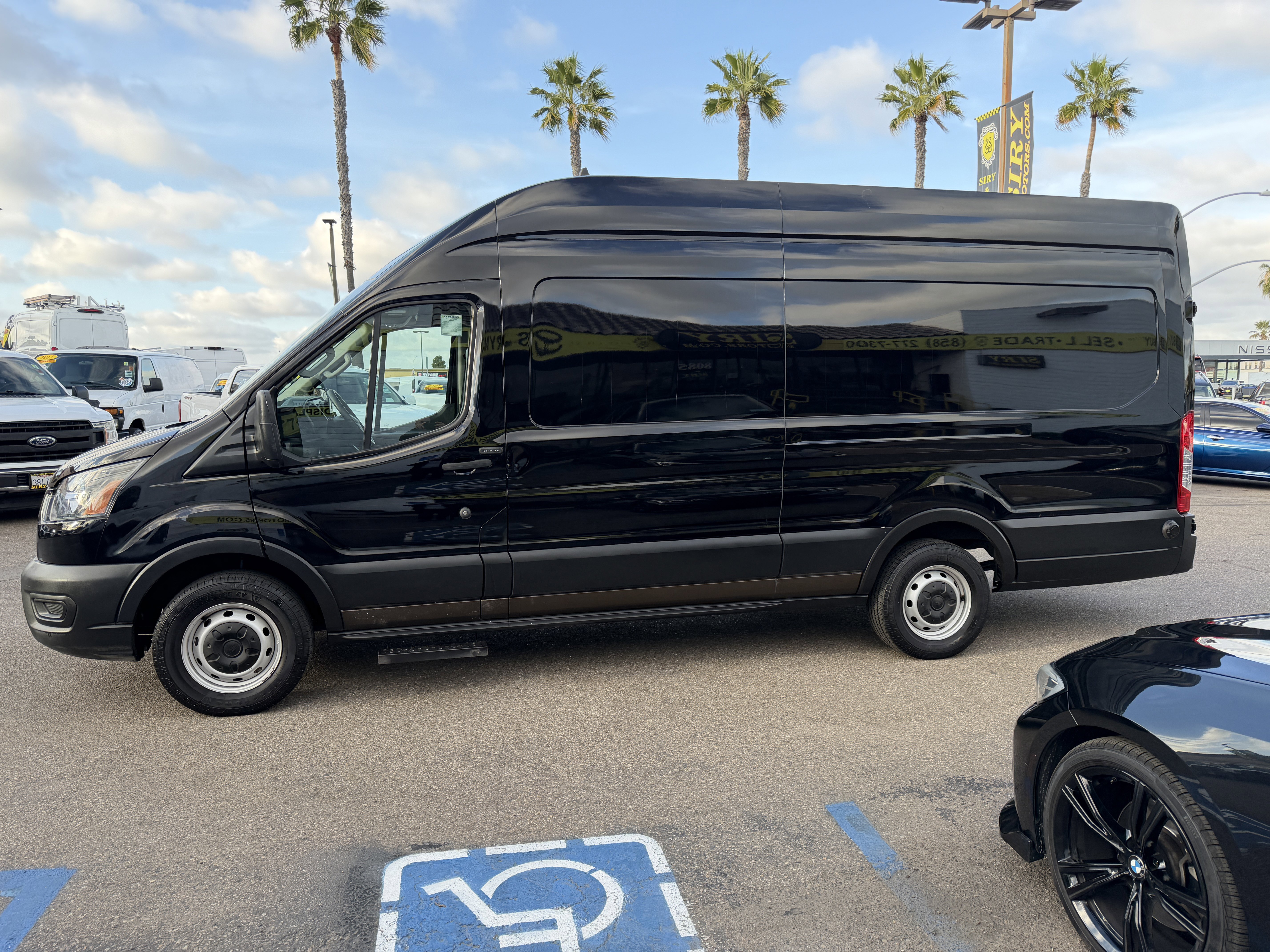 Used 2020 Ford Transit 250 148 High Roof Extended w/ Load Area Protection Package image 6