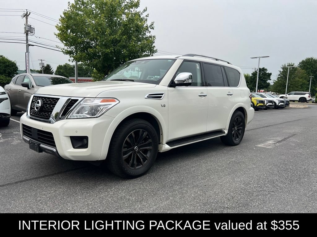 Used 2019 Nissan Armada Platinum w/ Interior Lighting Package AWD/4WD image 7