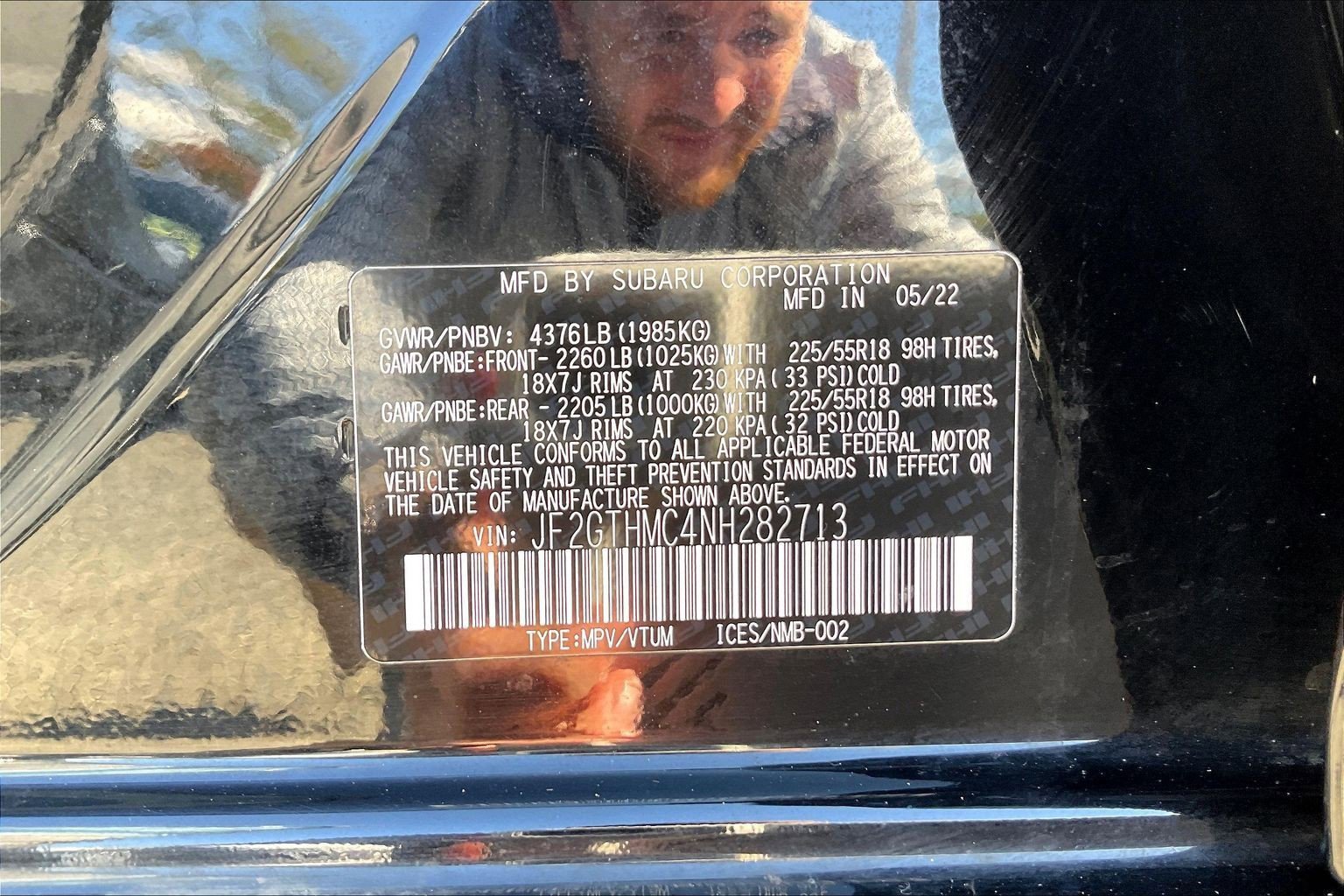 Certified 2022 Subaru Crosstrek 2.5i Limited w/ Moonroof Package 1 image 30