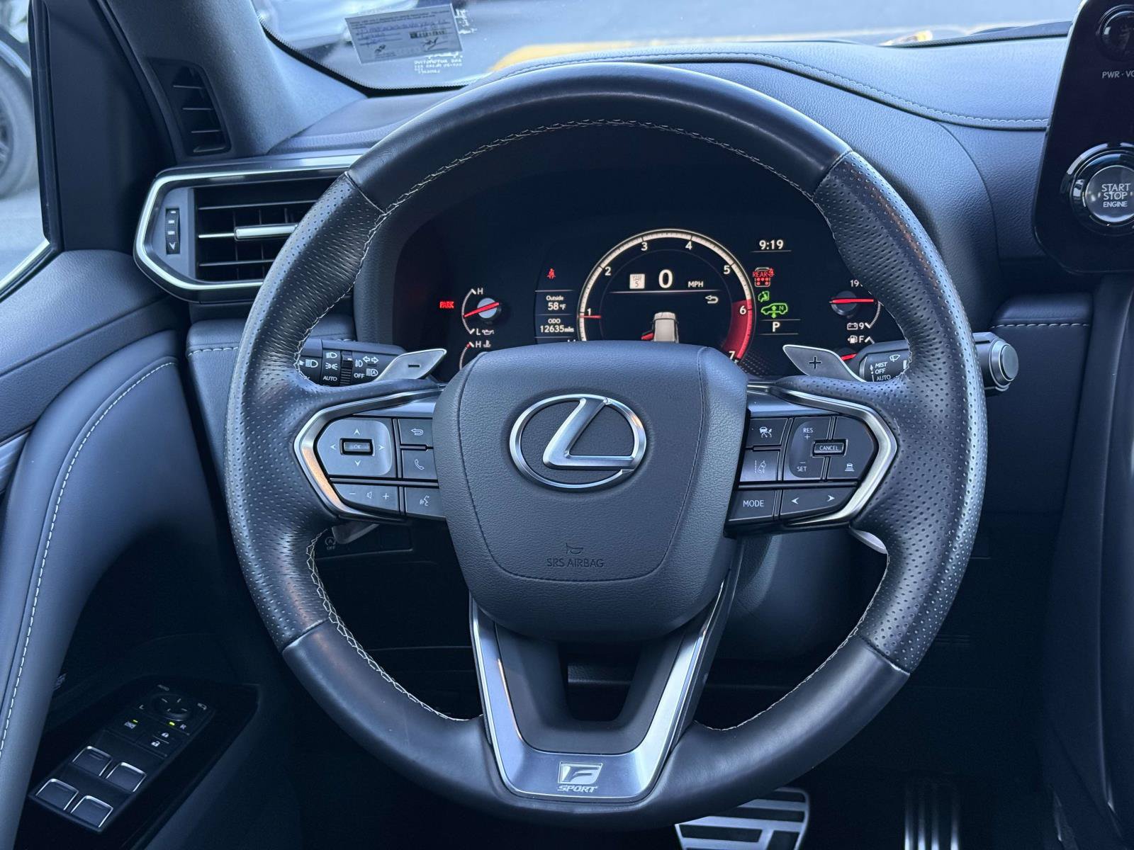 Used 2024 Lexus LX 600 F Sport AWD/4WD image 9
