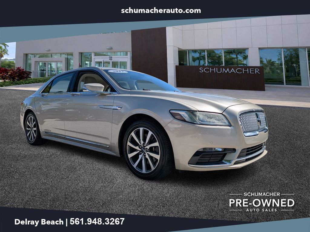 Used 2017 Lincoln Continental Premiere image 1