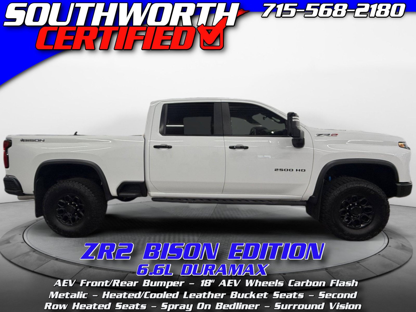 Used 2024 Chevrolet Silverado 2500 ZR2 w/ ZR2 Bison Edition AWD/4WD image 1