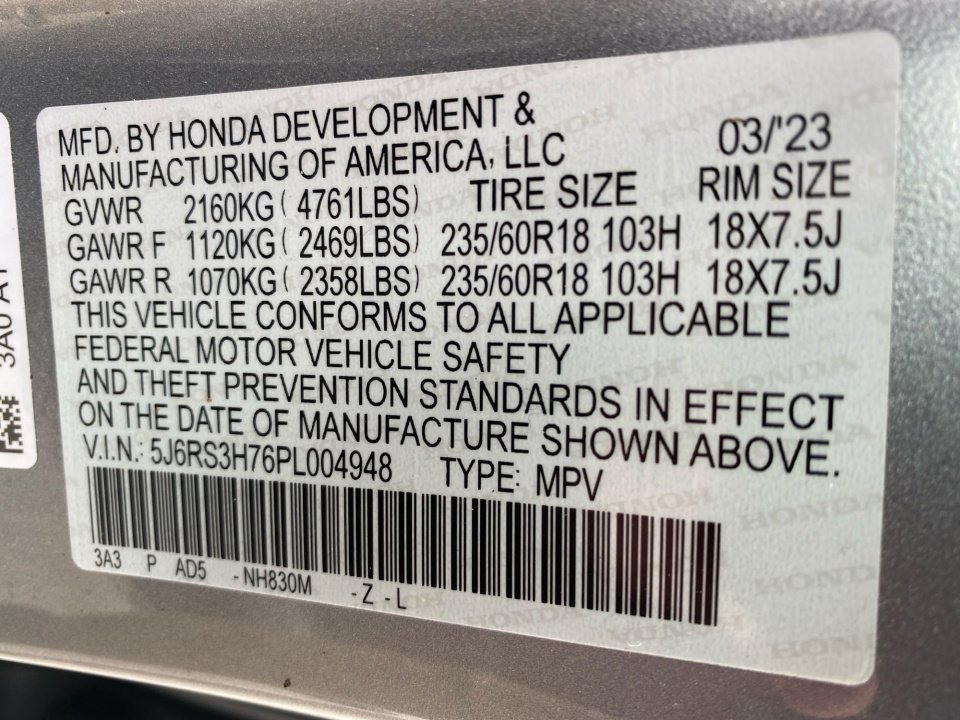 Certified 2023 Honda CR-V EX-L image 39