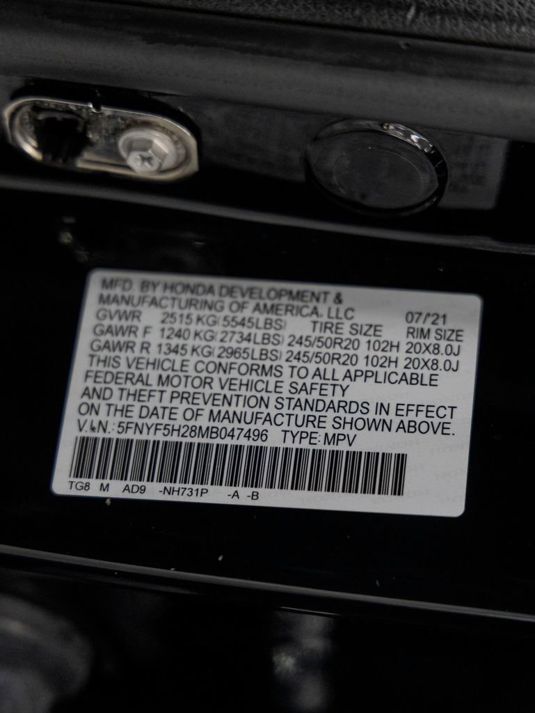 Used 2021 Honda Pilot Special Edition image 35
