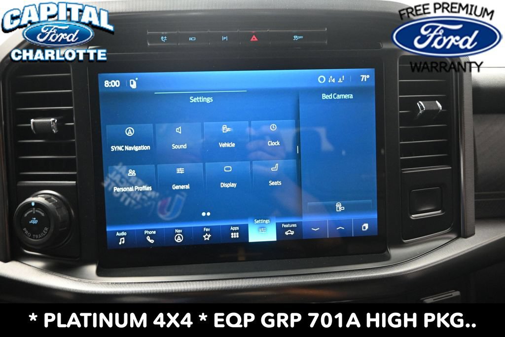 Used 2021 Ford F150 Platinum w/ Equipment Group 701A High AWD/4WD image 14
