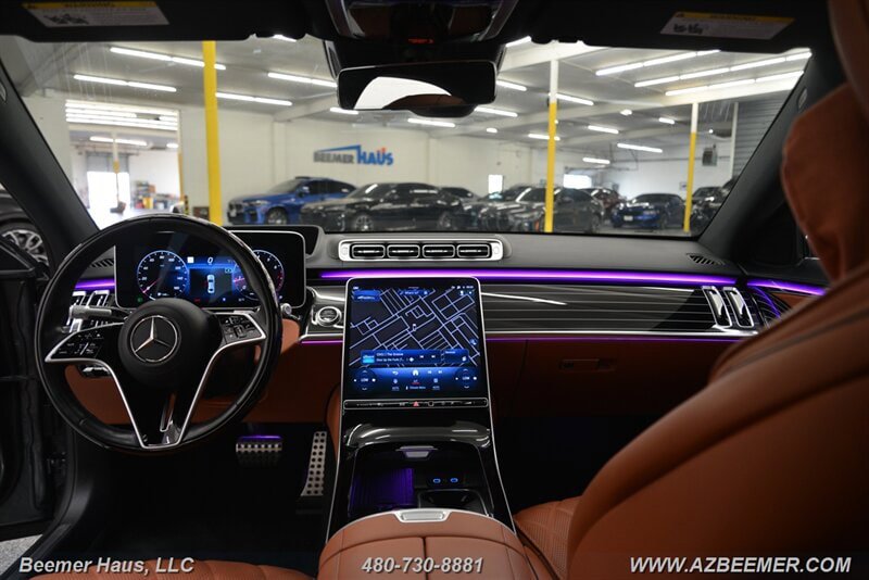 Used 2023 Mercedes-Benz S 500 4MATIC w/ AMG Line image 35
