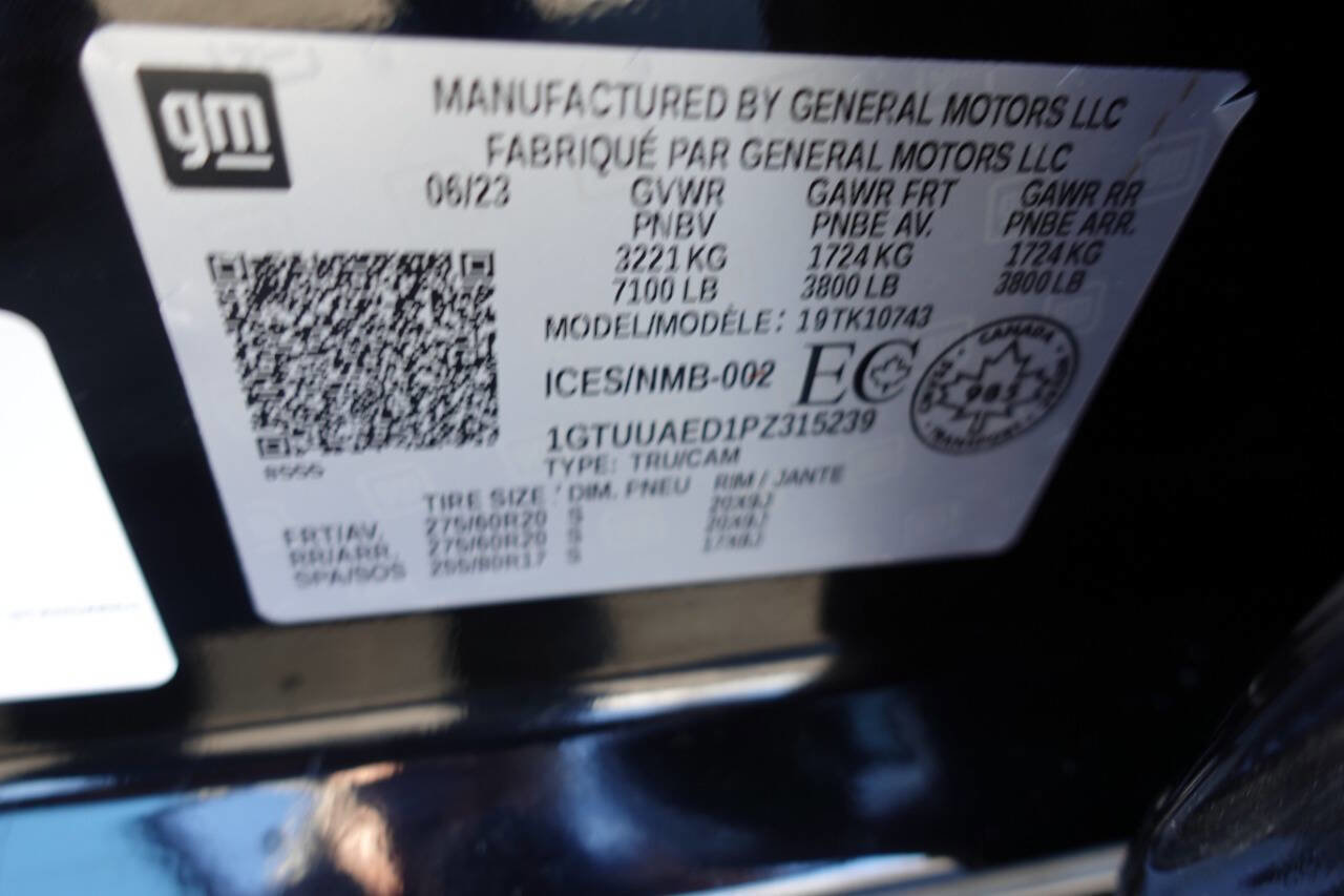 Used 2023 GMC Sierra 1500 Pro w/ Graphite Edition image 18